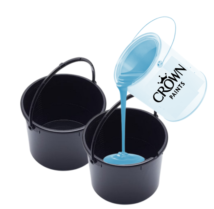 Harris 2L Essentials Paint Kettle Black | Easy Clean | Reusable | Multi-Purpose