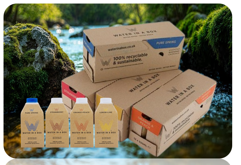 Vivid Water in a Box Pure Spring Water, Cartons, 500ml, Pack of 12 ...