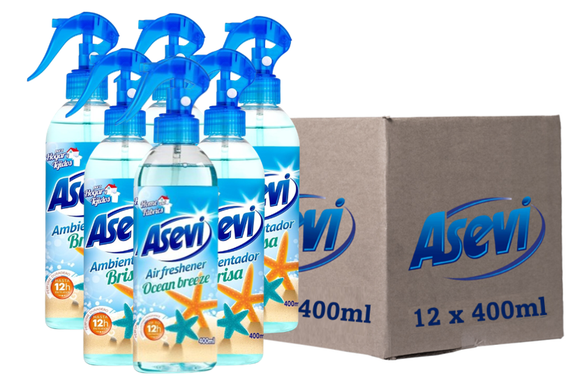 Asevi SPANISH Ocean Breeze {Brisa} Concentrated Air Freshener & Fabric Booster 400ml