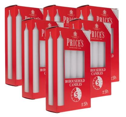 Price's Household Candles Pack of 10
