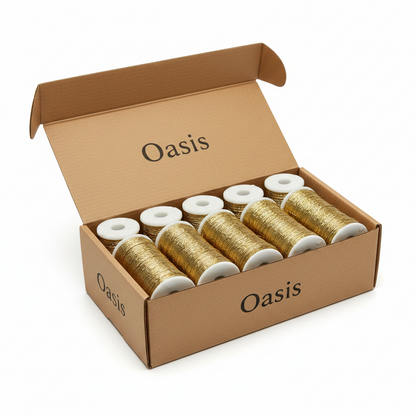 Oasis Floral Designs | Gold Bullion Wire | 25g x 30m Length