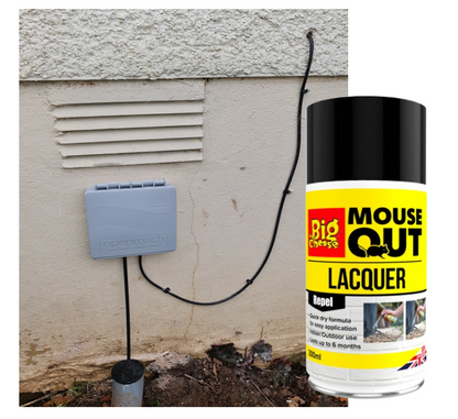 The Big Cheese Anti Mouse Lacquer – 300Ml Aerosol
