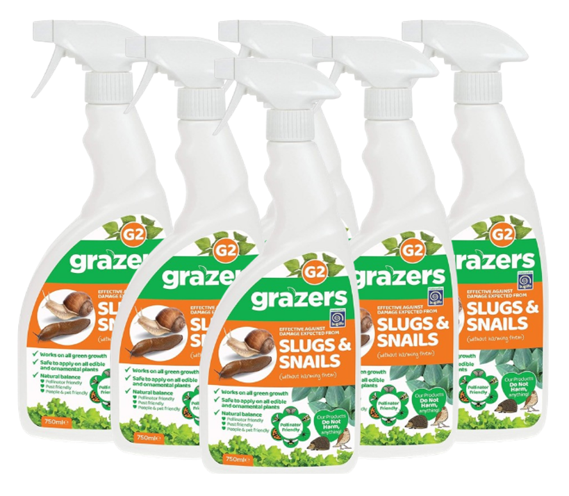 Grazers G2 Slug and Snail Deterrent | Ready to Use | Eco Friendly 750ml