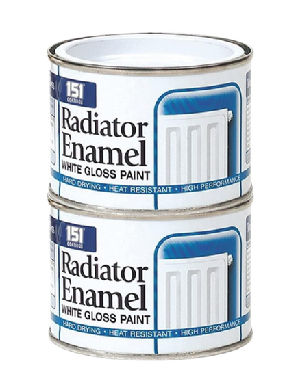 151 Gloss Paint White Gloss Radiator Paint 180ml