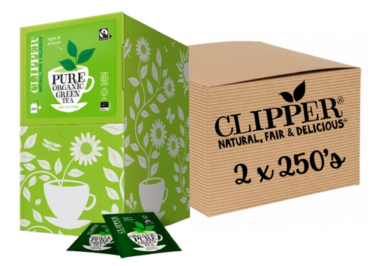 Clipper Organic Green Tea Fairtrade Enveloped (250)