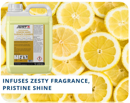 Janit-X Professional Hard Surface Lemon All Purpose Cleaner 5L Concentrate