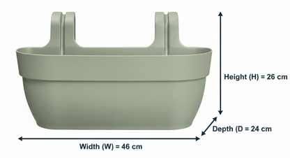 Elho Vibia Campana Easy Hanger Large PISTACHIO GREEN