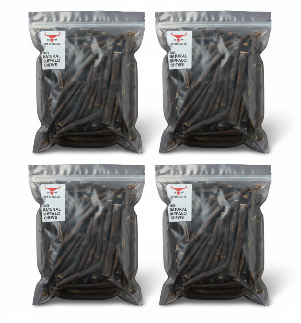 The Buffalo Co. Buffalo Bulk Dog Treats Tails 1kg