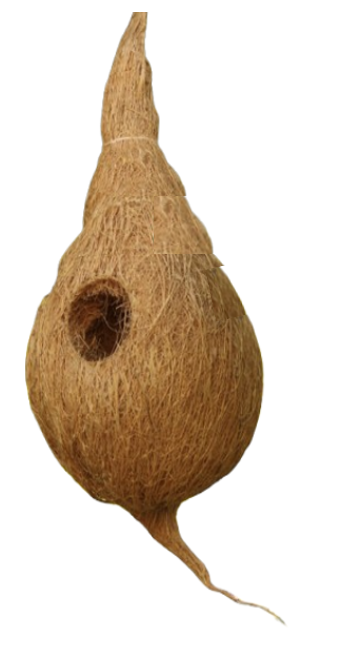 Coir Products Large Birds Nest | Eco Friendly | 1 x Large Natural Birds Nest