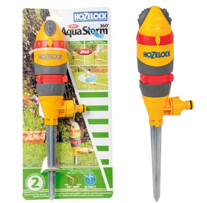 Hozelock Sprinkler Rotating Pro 314 m² | Large area Coverage | Spray Sprinkler