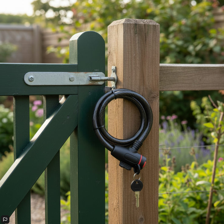Hilka 12x1200mm Keyed Cable Lock