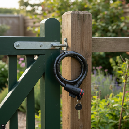 Hilka 12x1200mm Keyed Cable Lock