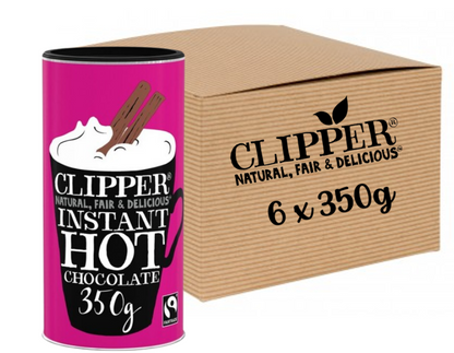 Clipper Fairtrade Hot Chocolate Jar 350g