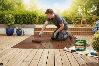 Cuprinol 2.5L Anti Slip Decking Stain Boston Teak