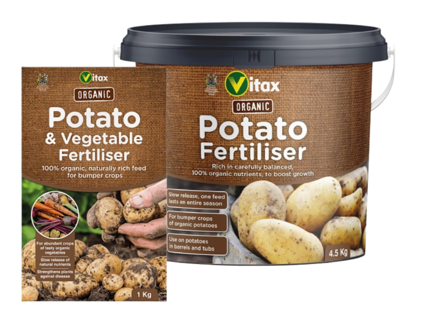 Vitax Organic Potato Fertiliser 4.5Kg Resealable Tub