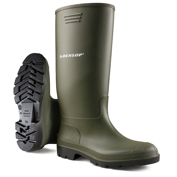 Dunlop Pricemastor Green Size 6.5 Boots