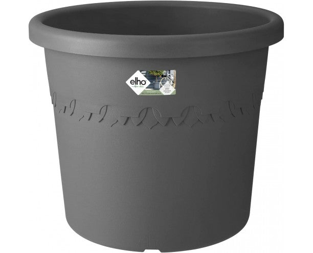 Elho Cilindro X/Large Wheeled Flower Pot 58cm ANTHRACITE