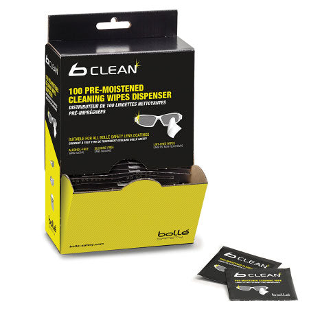 Bolle Lens Cleaning wipes x 100