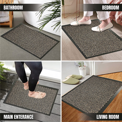 Fixtures Barrier Doorway Door Floor Mat 120cm x 240cm Brown