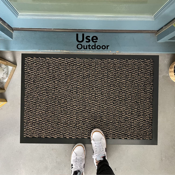 Fixtures Barrier Doorway Door Floor Mat 80cm x 160cm Brown