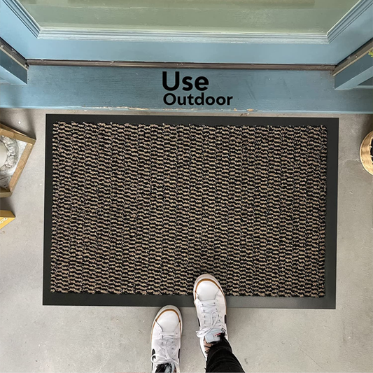 Fixtures Barrier Doorway Door Floor Mat 80cm x 160cm Brown