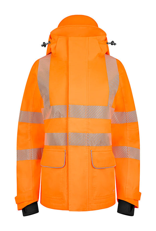 Beeswift Stormwear Womens Hi-Vis Jacket Orange ALL SIZES