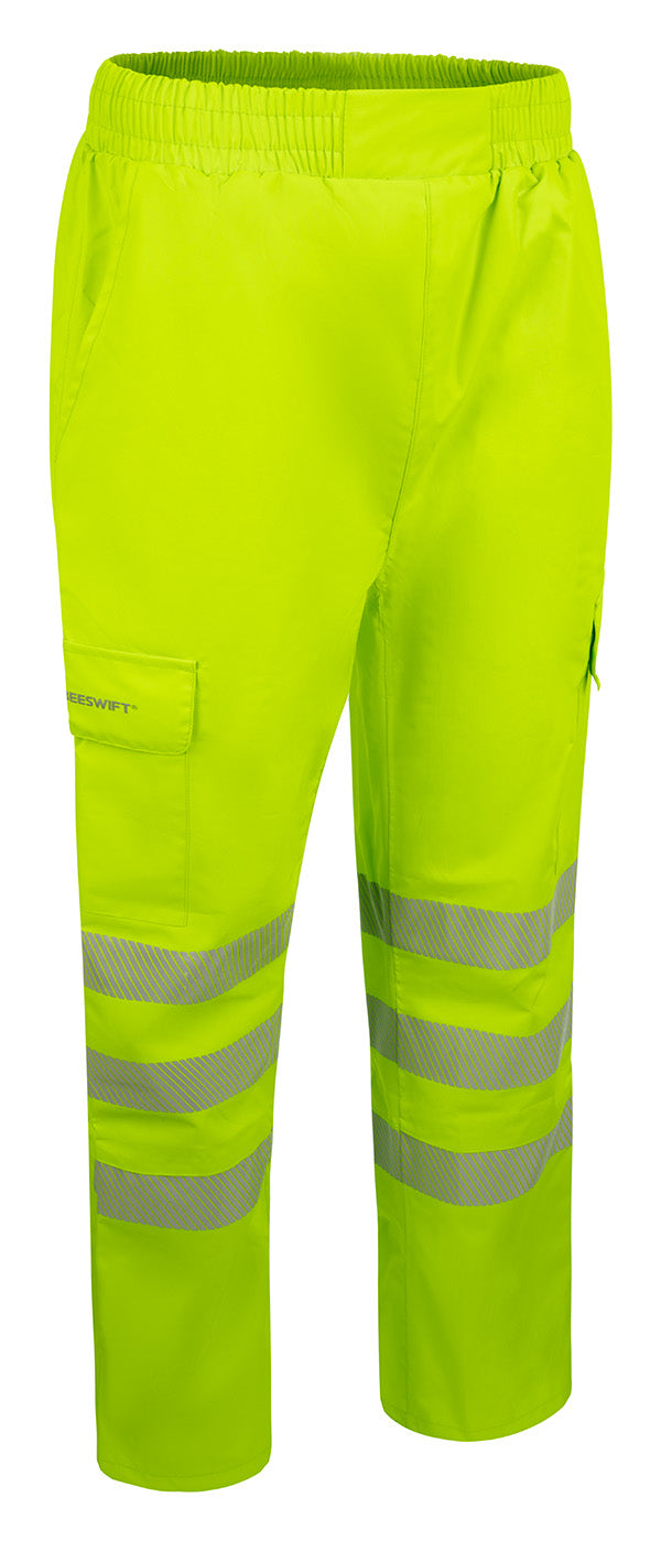 Beeswift Stormwear Womens Hi-Vis Overtrouser Yellow ALL SIZES