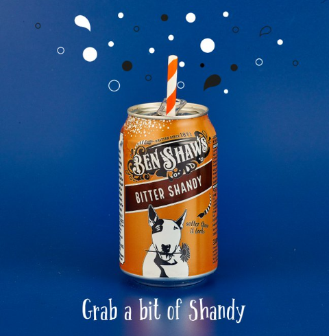 Ben Shaw's Bitter Shandy Cans 24x330ml