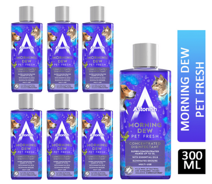 Astonish Concentrated Disinfectant Morning Dew Pet Fresh 300ml
