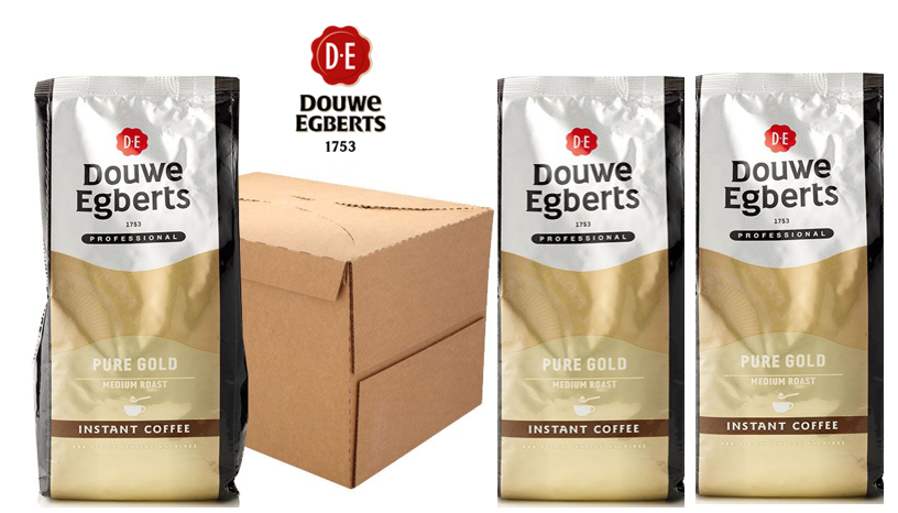 Douwe Egberts Pure Gold Coffee 300g | Refill or Suitable for Vending