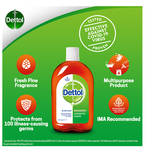 Dettol Antiseptic Disinfectant Liquid (750ml)