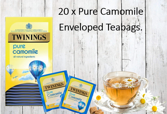 Twinings Pure Camomile {Individually Wrapped} Tea 20's