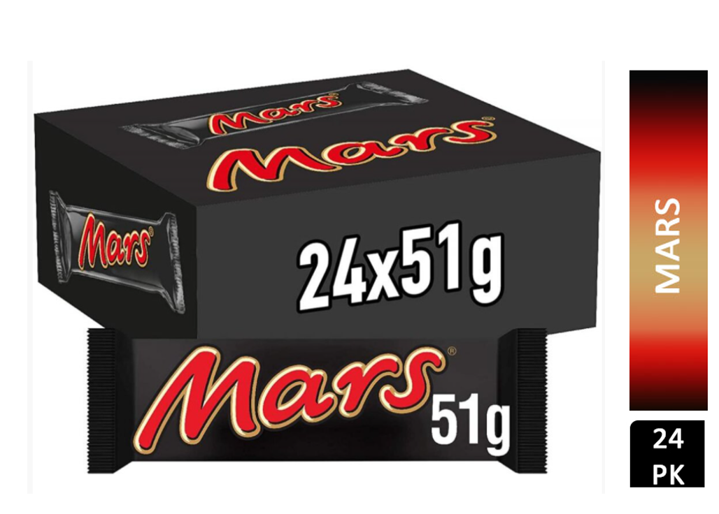Mars Bars Pack 24's 51g Bars - UK BUSINESS SUPPLIES