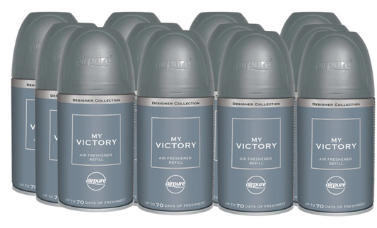 Airpure Designer Collection Air Freshener My Victory Automatic Refill 250ml