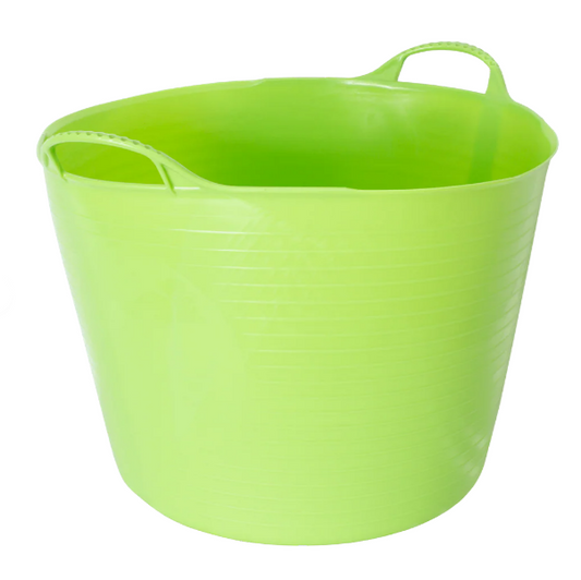 Red Gorilla Flexi Tub | Pistachio Colour | Twin Handles | 38 Litre