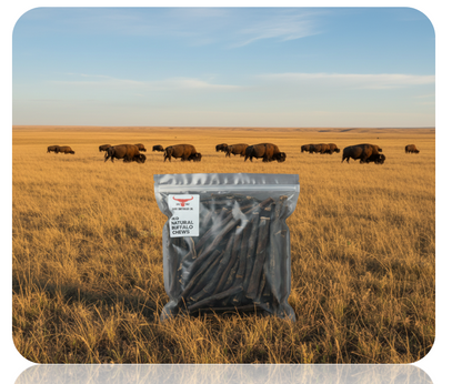 The Buffalo Co. Buffalo Bulk Dog Treats Tails 1kg
