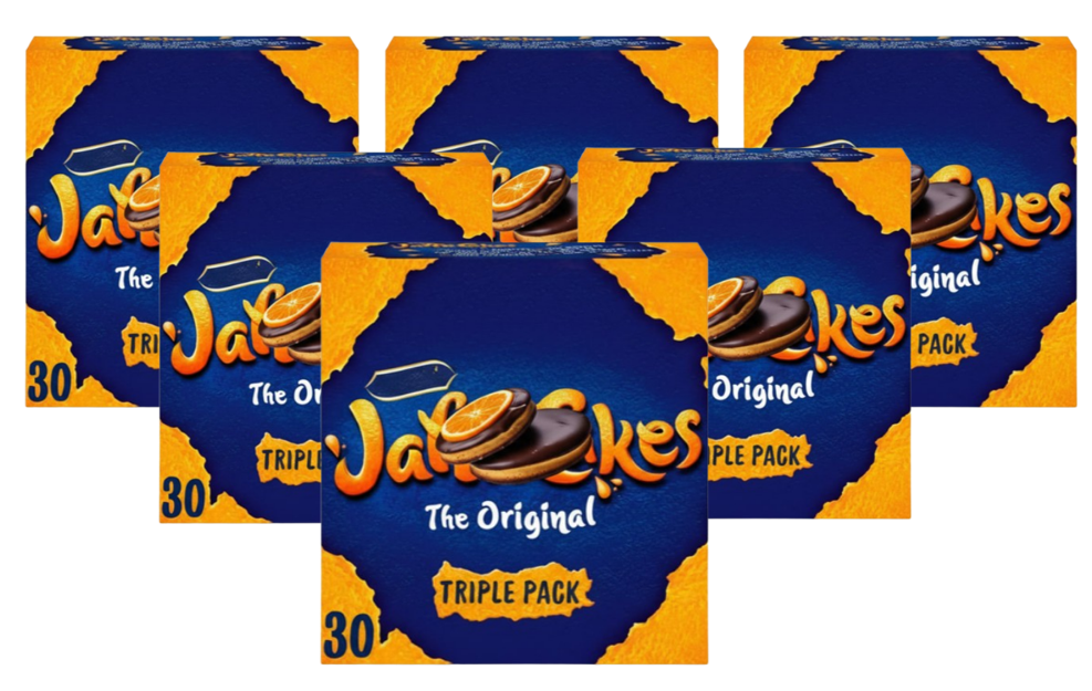 Jaffa Triple Cakes Bulk 30 Pack | 1 x 30 Jaffa Cake Boxed