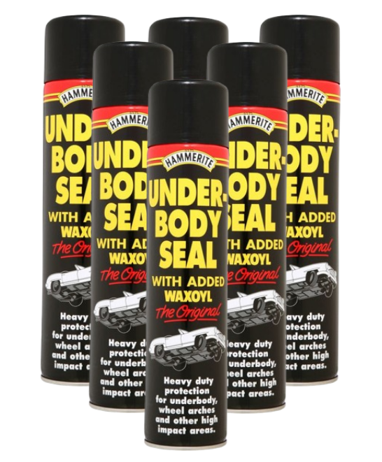 Hammerite Underbody Seal With Waxoyl 600ml Black