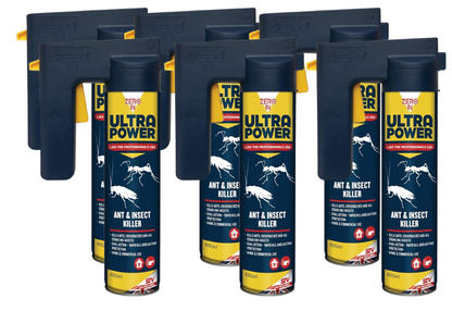 Zero In Ultra Power | Professional Ant & Insect Killer |  HSE Approved | 600ml