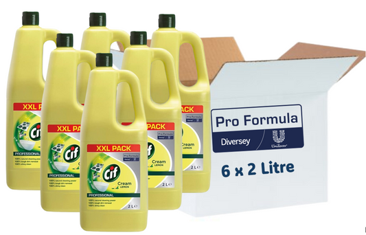 Cif Pro-Formula Cream Cleaner Lemon 2 Litre