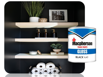 Macpherson Trade Gloss Black 1L