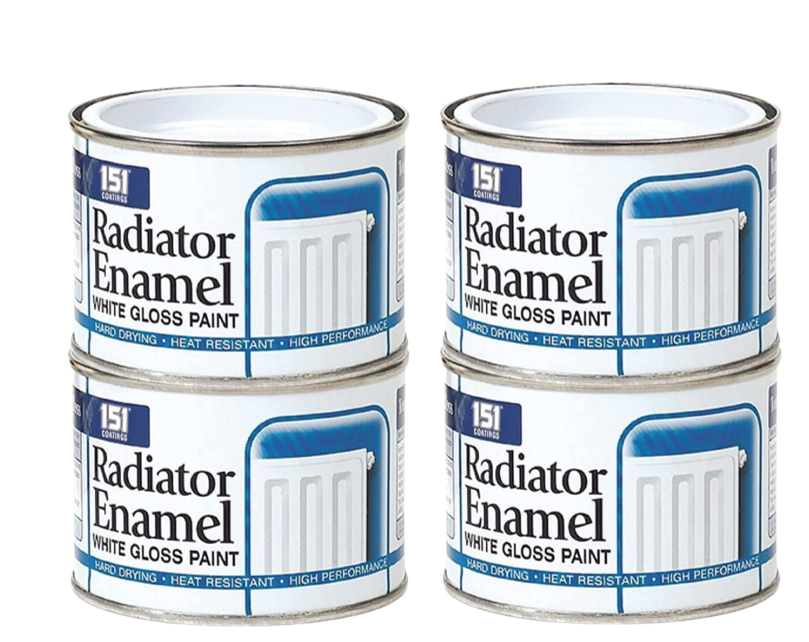 151 Gloss Paint White Gloss Radiator Paint 180ml