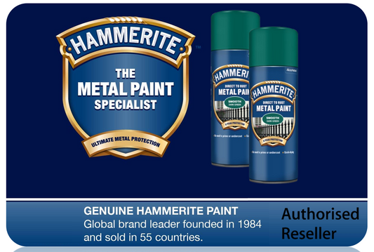 Hammerite Spray Paint for Metal | Direct to Rust Exterior Metal Paint | Smooth Finish | DARK GREEN