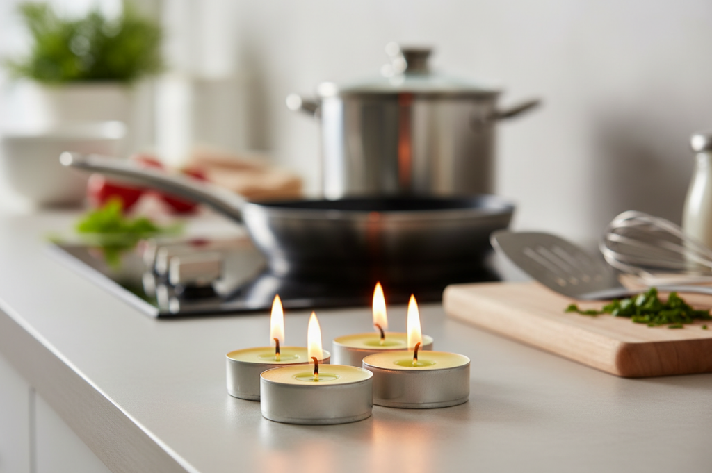 Price's Candles Chef's Tealights (Odour Eliminating) | 1x 10 Pack