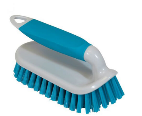 Brights Hand held Scrubbing Brush | Carpets Clothing Outdoor Furniture Car Wheels| Assorted Colo
