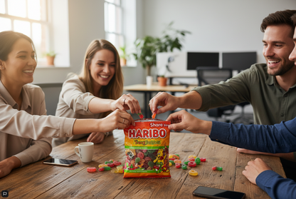 Haribo Tangfastics Sweets Sharing Bag 160g