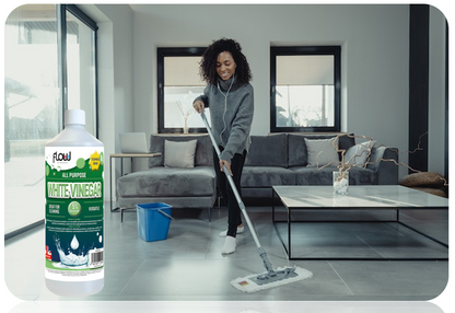 Flow Foodgrade White Vinegar Cleaner Limescale Remover Weed Killer 1 litre