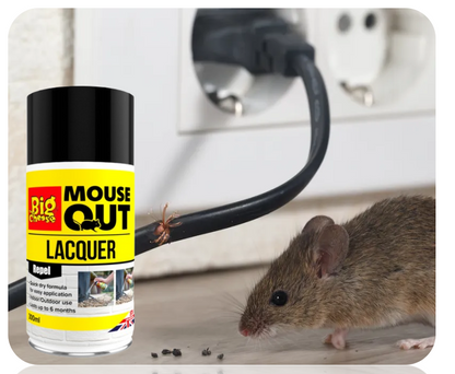 The Big Cheese Anti Mouse Lacquer – 300Ml Aerosol