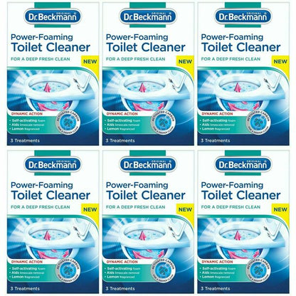 Dr. Beckmann Power-Foaming Toilet Cleaner, 3 x 100g Sachets - UK BUSINESS SUPPLIES
