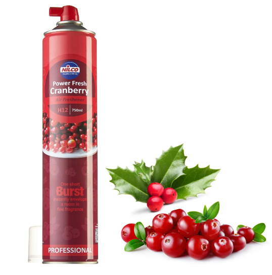 Nilco H12 High Power Fresh Cranberry Air Freshener 750ml